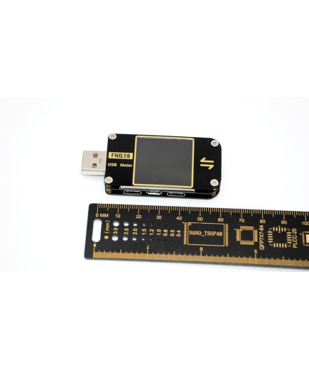 USB-тестер FNIRSI FNB38 (4 - 24 V; 0 - 5 А; 0-9999 мА·год) з функцією тригера