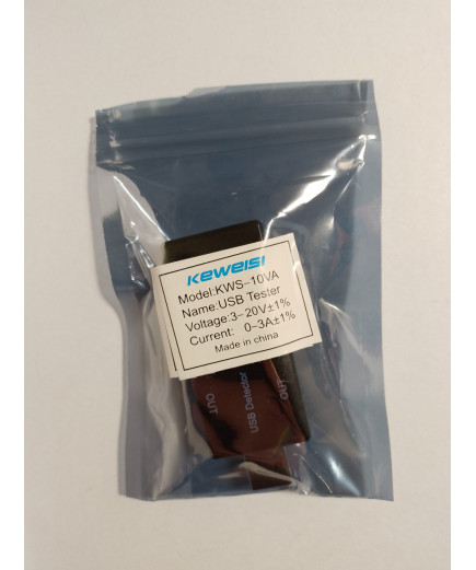 USB тестер Keweisi KWS-10VA