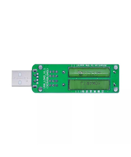USB навантаження 1-2-3 ампери, навантажувальний модуль 1A/2A/3А