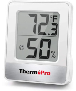 Термогігрометр ThermoPro TP49-W (-30..+60 °C; 10%...99%) білий