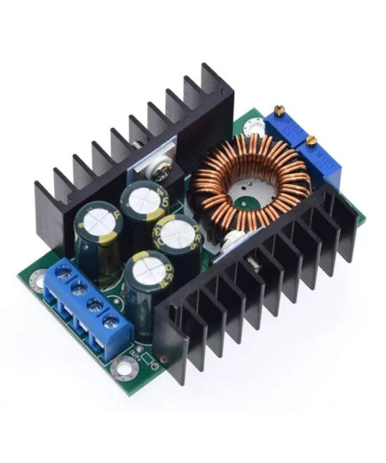 Модуль DC-DC XL4016 PWM step down buck (вхідне: 5-40V; вихідне: 1,2-35V) 12 А, 300 W з регулюванням I і U