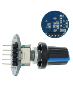 Модуль поворотного енкодера. Обертовий потенціометр EC11 Arduino