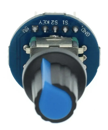 Модуль поворотного енкодера. Обертовий потенціометр EC11 Arduino