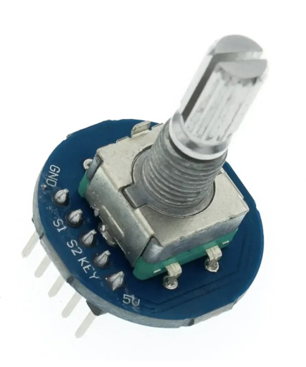 Модуль поворотного енкодера. Обертовий потенціометр EC11 Arduino