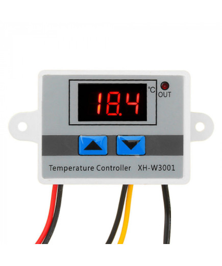 Терморегулятор XH-W3001 220 V (від -55 °C до +120 °C)