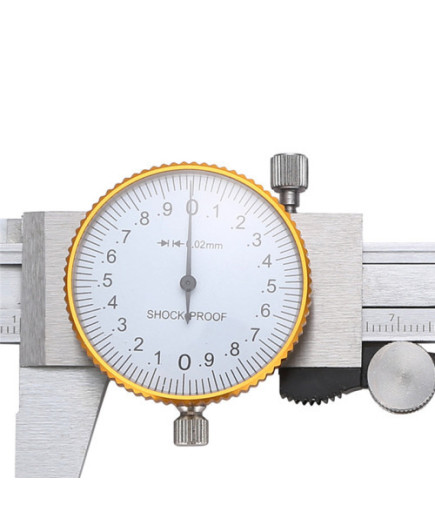 Штангенциркуль стрілковий ШЦК-150-0,02 (±0,020) Shock-ProoF