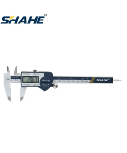 Штангенциркуль Shahe 5100-150 (0-150 мм/±0.02 мм) з глибиноміром і функцією ABS. IP54