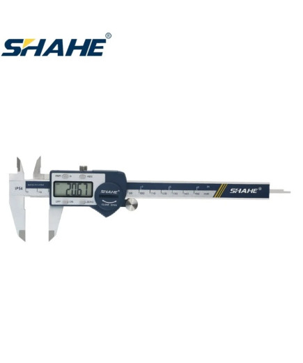 Штангенциркуль Shahe 5100-150 (0-150 мм/±0.02 мм) з глибиноміром і функцією ABS. IP54