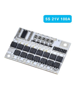 Плата захисту акумулятора BMS для Li-Ion з балансуванням 5S 21V 100A