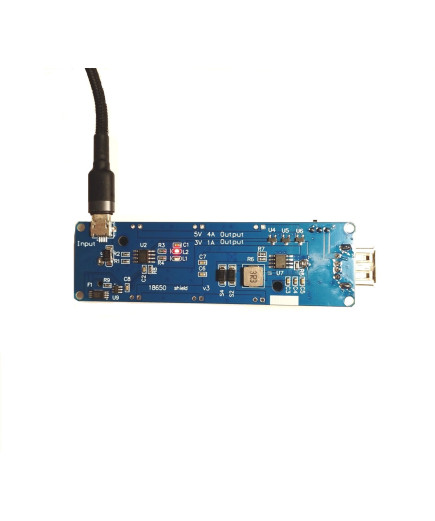 Універсальне зарядне АКБ 18650 Battery Shield V3 для живлення Arduino ESP32