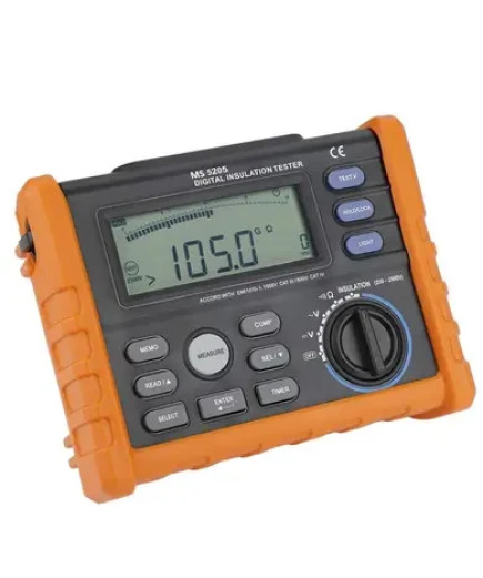 Тестер опору ізоляції Peakmeter MS5205 (мегомметр)