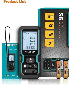 Лазерний далекомір Mileseey S6 (0,05 — 120 м/ ± 1,5 мм)