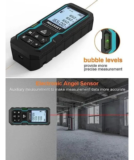 Лазерний далекомір Mileseey S6 (0,05 — 100 м/ ± 1,5 мм)