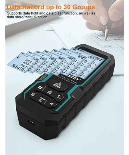 Лазерний далекомір Mileseey S6 (0,05 — 100 м/ ± 1,5 мм)
