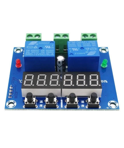 Регулятор температури та вологості XH-M452 (живлення 12V)