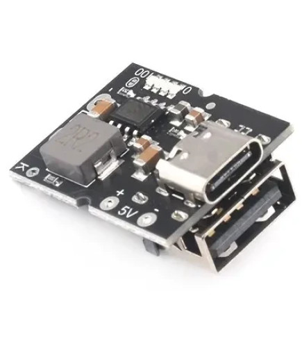 Модуль MINI PowerBANK з TYPE-C входом і USB-A виходом 5V 2A