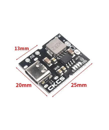 Модуль MINI PowerBANK з TYPE-C входом і USB-A виходом 5V 2A