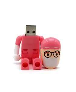 USB-флешка Хірург на 64 Гб, рожевий, USB 2.0