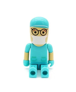 USB-флешка Хірург на 64 Гб, бірюзовий, USB 2.0