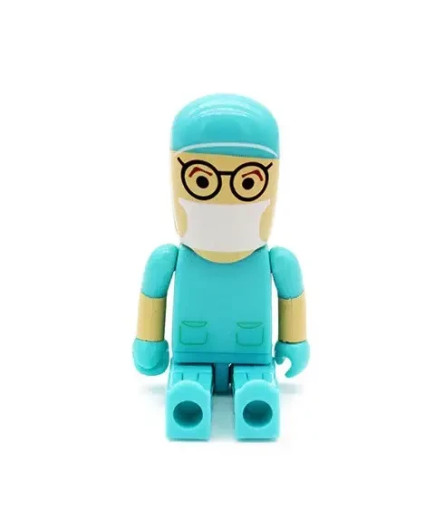 USB-флешка Хірург на 64 Гб, бірюзовий, USB 2.0