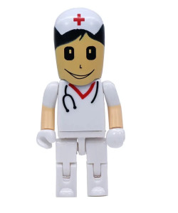 USB-флешка Медсестра на 64 Гб, білий, USB 2.0