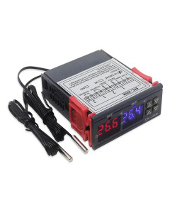 Терморегулятор (термостат) STC-3008 (-55 °C... +120 °C) двоканальний, 220V