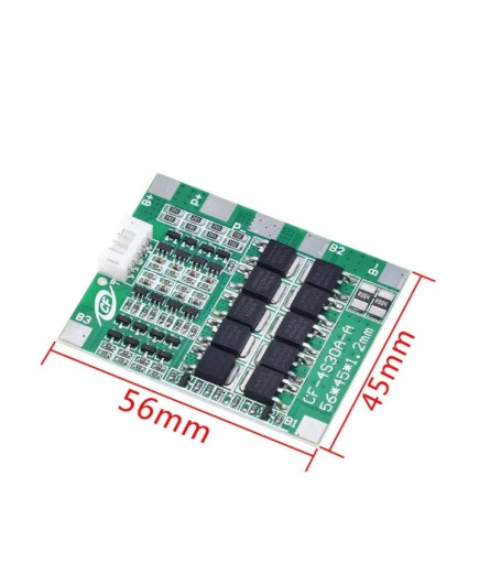 Плата захисту 4S-30A-PRO заряду/розряджання BMS Li-Ion 4S 14.8V 30A
