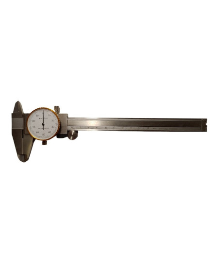 Штангенциркуль стрілковий ШЦК-150-0,01 (±0,010) Shock-ProoF