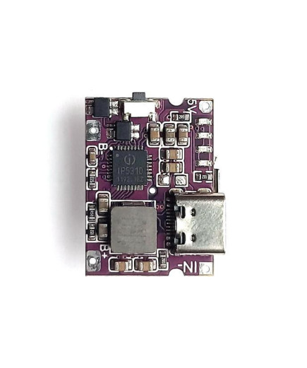 DC-DC Плата для Повербанка LX-LBC3.1 чіп IP5310 3.1А (5V>>4,2V>>5V) Type-C / USB Type-A