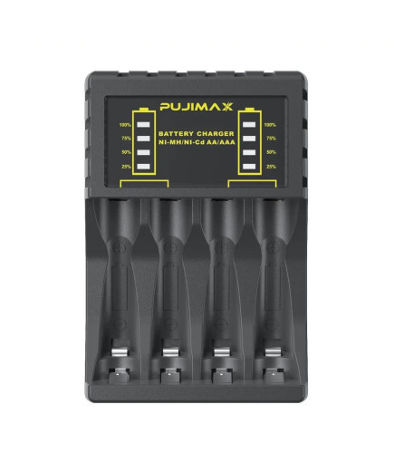 Зарядний пристрій PUJIMAX PJ-N4008 AA і AAA (Ni-Cd, Ni-Mh)