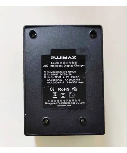 Зарядний пристрій PUJIMAX PJ-N4008 AA і AAA (Ni-Cd, Ni-Mh)