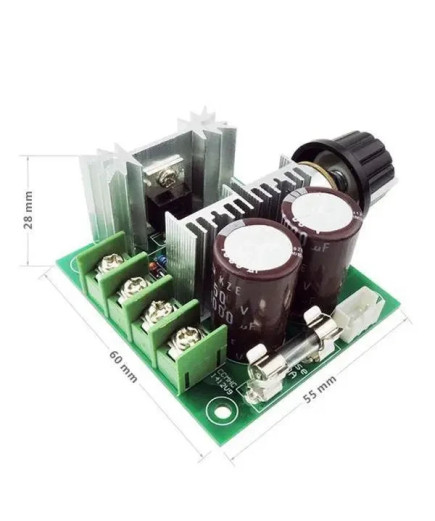ШІМ регулятор обертів (потужності) PWM DC двигуна 12-40 В 10 А
