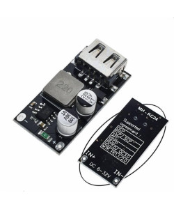 Модуль заряджання USB з підтримкою QC3.0/2.0 MH-KC24 (від 6 В до 32В/3,4А)