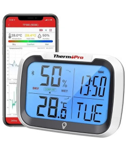 Термогігрометр з Bluetooth ThermoPro TP393B (-30.+60 °C; 10%...99%)