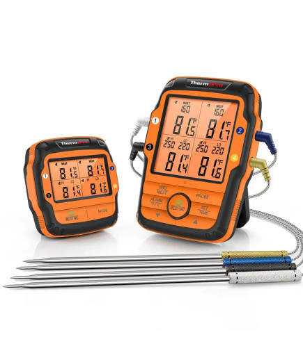 Термометр чотириканальний ThermoPro TP-27C (-10.+300 °C) до 150 м