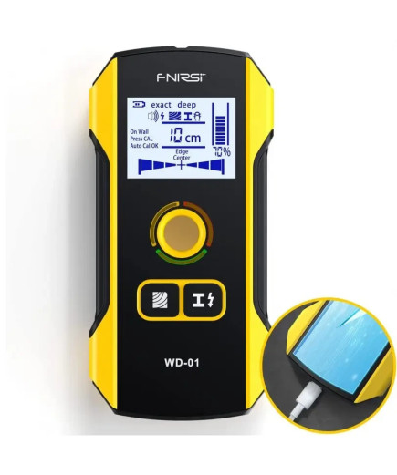 Детектор прихованої проводини та металу Fnirsi WD-01