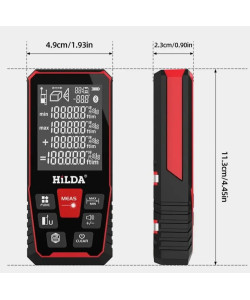 Лазерний далекомір Hilda LDM-D120m (0,05 — 120 м/ ± 1,5 мм)
