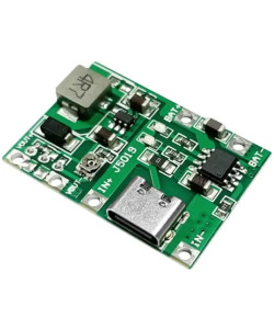 Модуль заряду Li-Ion АКБ з DC/DC step-up перетворювачем J5019 (Micro-USB)