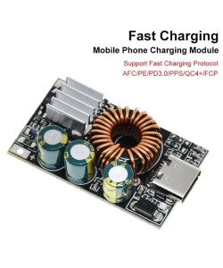 PD3.0 QC4.0 USB Type-C Модуль швидкого заряджання 10-30 В 30 W Понижувальний перетворювач