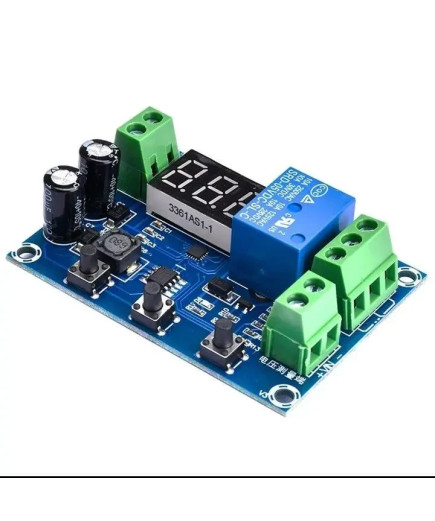 Модуль керування зарядом (заряджання/розряджання) XH-M608 з індикатором 6-40 В