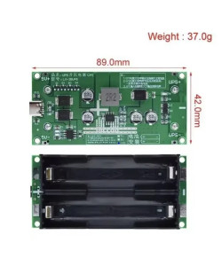 Джерело безперебійного живлення для роутера модуль UPS/ІБП 9V/1.2A на 2 Li-Ion 18650 (LX-2BUPS)