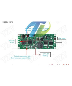 Плата ДБЖ UPS безперебійник для роутера медіаконвертера 9V 1A (9В 1А)