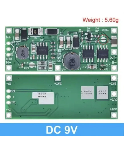 Плата ДБЖ UPS безперебійник для роутера медіаконвертера 9V 1A (9В 1А)