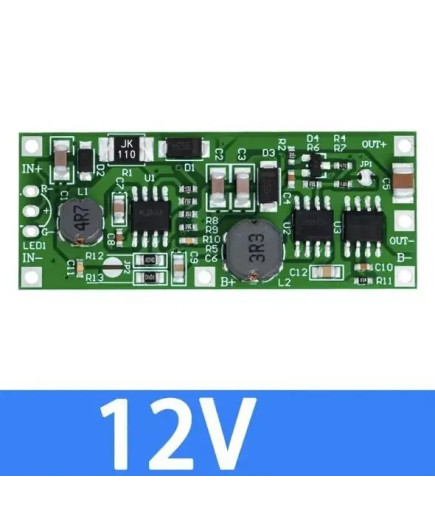 Плата ДБЖ UPS безперебійник для роутера медіаконвертера 12 V 1 A (12 В 1 А)
