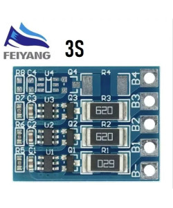 Плата BMS 3S для Li-Ion акумуляторів (4.2V±0.05V)