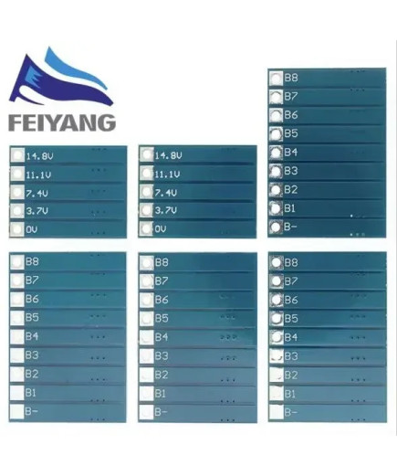 Плата BMS 7S для Li-Ion акумуляторів (4.2V±0.05V)