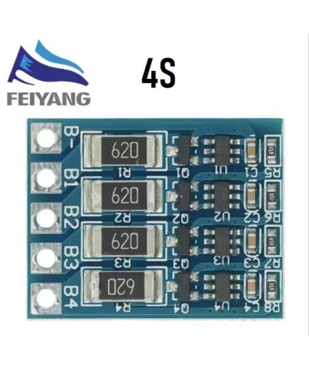 Плата BMS 4S для Li-Ion акумуляторів (4.2V±0.05V)