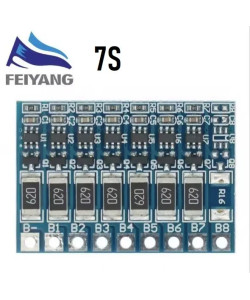 Плата BMS 7S для Li-Ion акумуляторів (4.2V±0.05V)