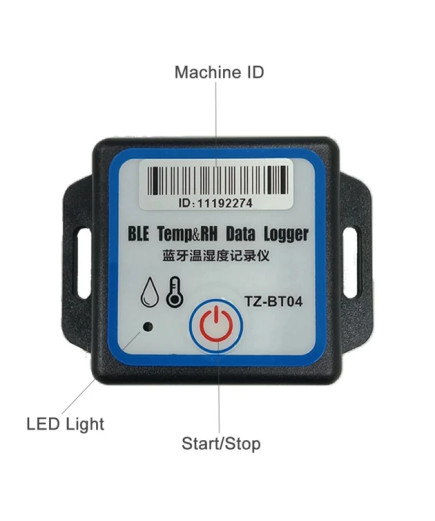 Реєстратор температури і вологості Temp TZ-BT04 Bluetooth