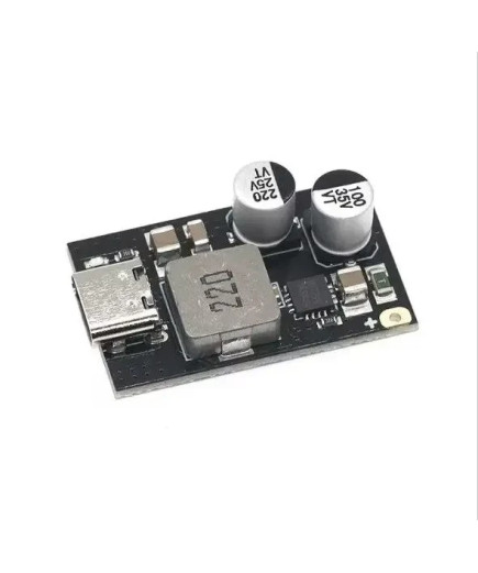 Модуль швидкого заряджання DC-DC 65 Вт з USB Type-C PD/QC, вхід 8-32 В